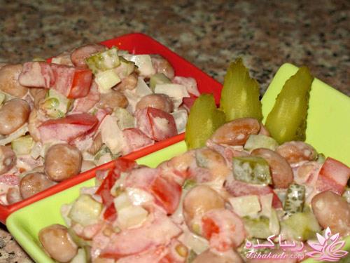 انواع سالاد(هر روز با یک سالاد)